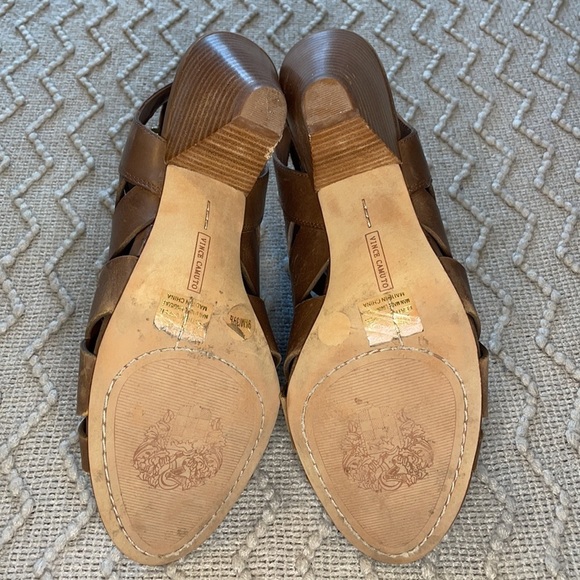 Vince Camuto Brown Elettra Style Heel with Box - Picture 9 of 14